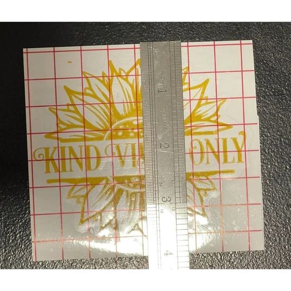 Kind Vibes Only Vinyl Decal - Picture 6 of 8